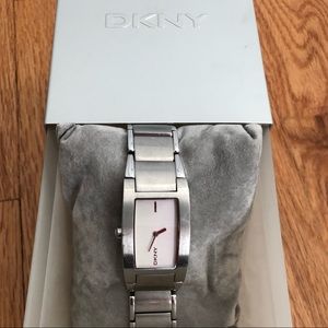 🚀DKNY silver watch with original box
